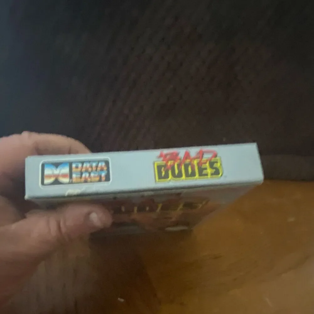 Nintendo NES Bad Dudes Original Box Only- No Game is Included